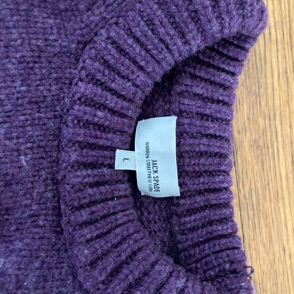Jack Spade Purple Sweater - Picture 2 of 3
